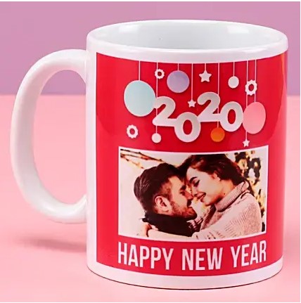 New Year Wishes Mug For Couple